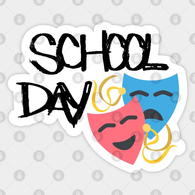 school day Sticker by sarahnash